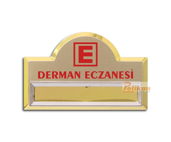 Alternative view of Eczane Yaka Kartı ECZ-13