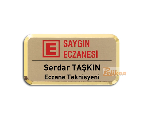 Alternative view of Eczane Yaka Kartı ECZ-17