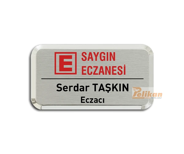 Eczane Yaka Kartı ECZ-17
