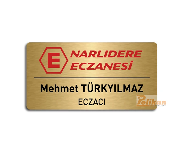 Alternative view of Eczane Yaka Kartı ECZ-2