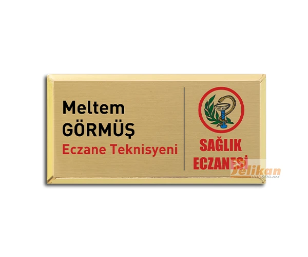 Eczane Yaka Kartı ECZ-3