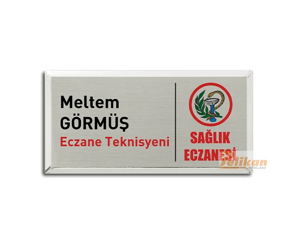 Alternative view of Eczane Yaka Kartı ECZ-3