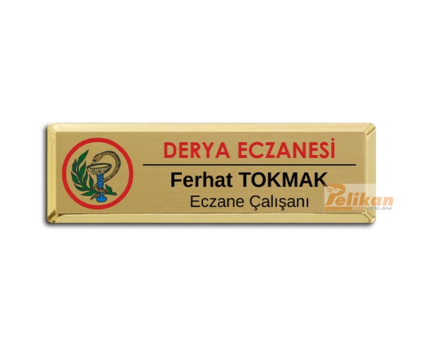 Alternative view of Eczane Yaka Kartı ECZ-4