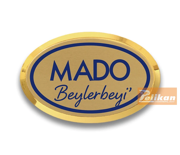 Metal Yaka Kartı (PL52) 2 Metal Yaka Kartı (PL52) - Görsel 2