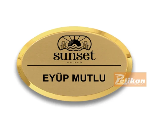 Metal Yaka Kartı (PL52)