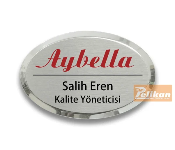 Alternative view of Metal Yaka Kartı (PL52)