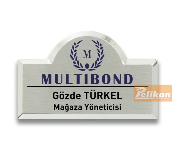 Metal Yaka Kartı (PL44)