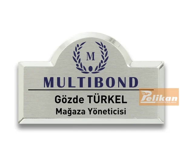 Metal Yaka Kartı (PL44)