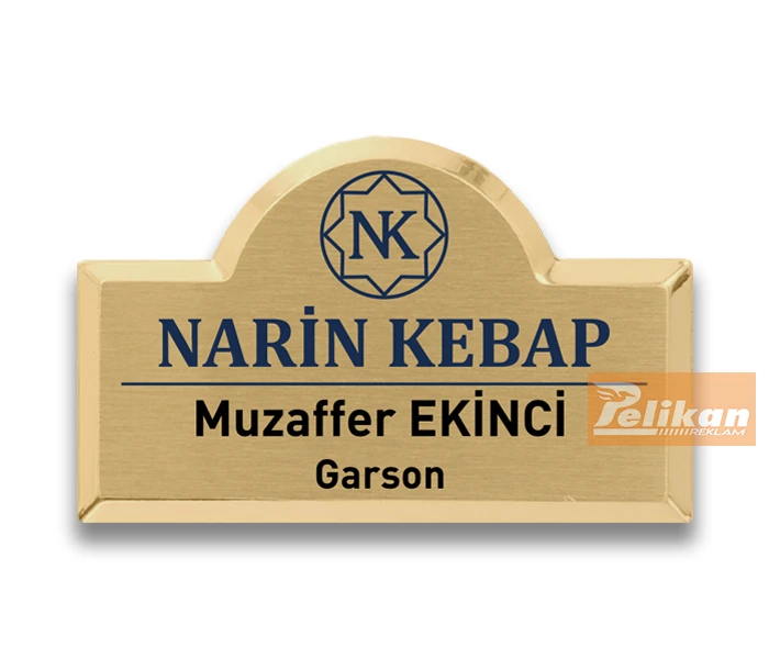Metal Yaka Kartı (PL44)