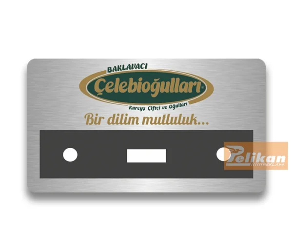 Metal Yaka Kartı (PL32)