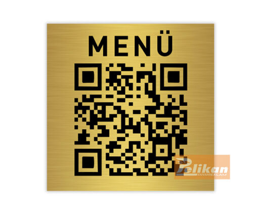 metal qr menu 24