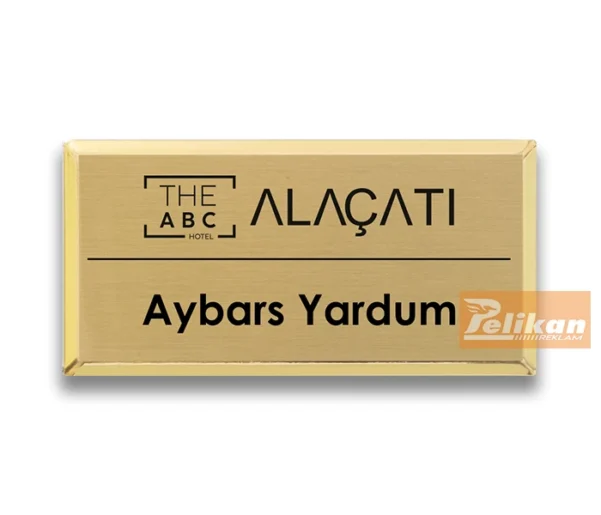 Metal Yaka Kartı (PL41)