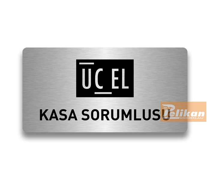 Metal Yaka Kartı (PL35) 1 Metal Yaka Kartı (PL35)