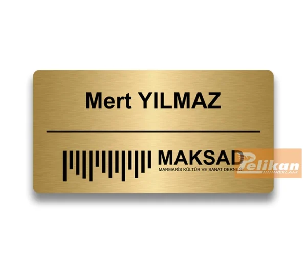 Alternative view of Metal Yaka Kartı (PL35)